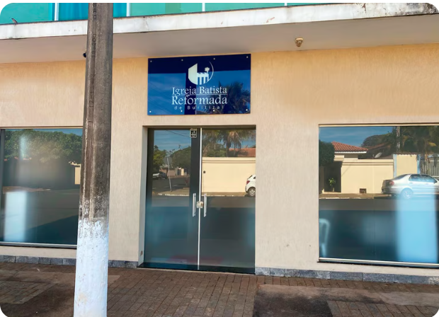 Fachada da Igreja Batista Reformada de Buritizal